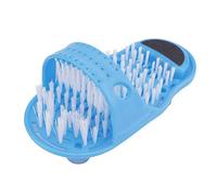 Brosse Pied Douche, NALCY Nettoyant de Pied de Douche, Salle De Bains Pieds Massagers Pantoufles, Brosse de Nettoyage pour Pieds de Salle de Bain Avec Ventouses Antidérapantes