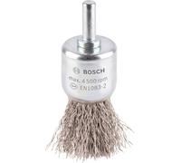 Bosch Brosse pinceau PRO Inox Longlife Ø 25 mm, queue 6 mm, fils ondulés