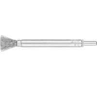Brosse pinceau D.10mm épaisseur de fil 0,2mm STA 20000min-¹ 10 pces.PFERD 43216001