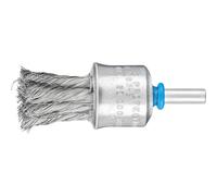 Brosse pinceau PBG INOX D.23mm épaisseur de fil 0,25mm VA 20000min-¹ 10 pcs.PFERD 43208022