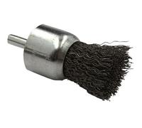 Brosse pinceau perceuse pour métal, Diam.22 mm