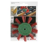 Brosse pinceau pour perceuses - fils nylon au corindon K80, 100 mm Bosch