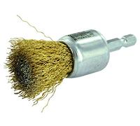 Brosse Pinceau Technic Acier Laitonné Ø 24 - HEXA 6, 35 mm