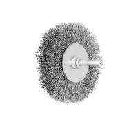 Brosse plate non torsadée sur tige en acier ST - par 10 - 80x15 PFERD