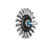 Brosse plate torsadée RBG Ø 76x6 mm - fil inox Ø 0,35 - par 10 PFERD
