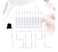 Brosse Plate Withbelong, Brosse Plate for Petits Trous, Pics de Nettoyage for pommeau de Douche, Outil de Nettoyage for Fentes for buse, Port de Clavier, Fente d'aération d'évier(150PCS)