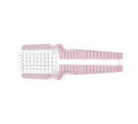 Brosse pliable sèche et humide - Grille d'élimination des nœuds indolore, points de massage du cuir chevelu intégrés, cadre de poche portable prêt à voyager, colonne vertébrale synthétique renforcée |
