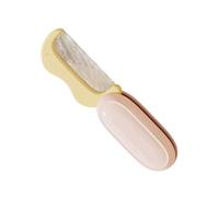 Brosse pliante portable avec poils doux pour chats et chiens, toilettage, massage, réduction du stress, détachant les larmes, peigne pliable pour animaux de compagnie pour un massage doux du visage