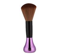 Brosse plumeau pour le cou, brosse en forme de ventilateur pour cheveux cassés doux, salon de coiffure et brosse de rasage en nylon de salon pour coiffeur de salon de coiffure coiffeur maquillage(3#)