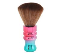 Brosse Plumeau pour le Cou en Nylon Souple, épilation Douce, Outil Multifonctionnel avec Base de Support pour la Maison, le Salon, le Salon de Coiffure