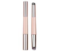Brosse portable pour huile à lèvres, applicateur à lèvres en silicone doux, sûr et agréable au toucher, adapté pour les voyages. La tête en silicone de cette brosse multifonction pour gommage