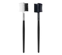 Brosse pour animaux 2 pièces peigne for les yeux des animaux de compagnie brosse de toilettage Double face for petits chiens chiots peignes anti-taches for enlever les nœuds croûte Mucus Brosses pour