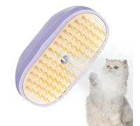 Brosse Pour Animaux Avec Vapeur,Peigne Vaporisateur Anti Poils Pour Animaux - Peigne Massant À Vapeur Rechargeable Pour Chat,Pour Intérieur Maison Petit Moyen Grand Chaton Chiot Lapin