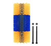 Brosse pour animaux de ferme - Masseur de poils anti-rayures, outil de nettoyage, conception robuste à double vis | Toilettage confortable pour chevaux, mulets, ânes, moutons, chèvres, bovins, bétail,