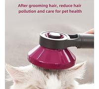 Brosse Pour Animaux, Kit De Toilettage Pour Chien Avec 3 Têtes Remplaçables, Retire Doucement Poils Morts Et Nœuds - Poignée Ergonomique, Nettoyage Facile, Soin Et Massage Pour