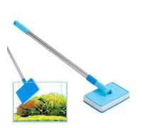 Brosse pour aquarium Grattoir-brosse à algues à manche long réglable | Accessoires Nettoyage Aquarium pour Aquarium Maison Bassin Mur Végétal Reptile Tortue Bêta