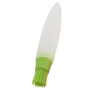 Brosse pour bouteille d'huile en silicone | Flacon distributeur d'huile en silicone avec brosse | Stockage d'olive et récipient avec badigeonnage pour vinaigrette, pâtisserie, cuisine