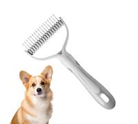 Brosse pour chat à déménager - Brosse pour chien à déménager - Poils pour chiens double face pour la couche inférieure du chien | Peigne de toilettage, brosse compacte pour le c