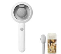 Brosse pour chat, à poils longs et courts, ultra silencieuse/lumière bleue, stérilisée, brosse à vapeur pour chien et animaux de compagnie, peigne de massage pour enlever les poils lâches (gris oli)