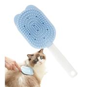 Brosse pour chat | Accessoire de massage pour animaux de compagnie - Brosse double face pour chats à poils longs ou à poils courts - Pour enlever les poils morts des chatons et des chiens pour
