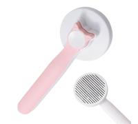 Brosse Pour Chat Anti Perte De Poils | Brosse pour Chats à Poils Longs ou Courts,Peigne Eliminant Le Pelage Mort Pour Fournitures Animales - Soin Toilettage Bain Nettoyage Intérieur Chatons Puces