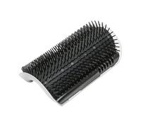 Brosse pour chat auto-peignage | Auto-adhésif mural auto-nettoyage - Brosse de toilettage pour chat et griffoir à dos,Dans l'appartement, la porte, l'armoire, le massage