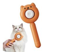 Brosse pour chat avec bouton de libération - Brosse pour chats qui élimine les enchevêtrements | Brosse pour enlever le lâche qui n'endommage pas la peau des chats, outil pour enlever celui de M