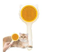 Brosse pour chat, brosse pour le soin des animaux de compagnie - Brosse plus polisseuse de toilette, brosse efficace pour renverser, brosse trancheuse à emmêler pour lapin, chaton, masser et enlever E