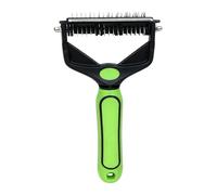 Brosse pour chat contre la perte de poils | Outils double face de démêlage du sous-poil | Accessoires de toilettage pour chat - Pour brossage : maison, véto, spa animalier, chiot,