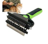 Brosse pour chat contre la perte de poils,Râteau Double Face Sécurisé Pour Sous-Poil - Accessoires de toilettage pour chien,Toilettage, brossage, bain, extérieur, vétérinaire, animal de compagnie, sp