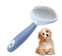 Brosse pour chat d'intérieur pour chat | Brosse de toilettage pour animaux de compagnie à renverser | Brosse de nettoyage pour chat à poils courts et longs | Brosse de toilettage respectueuse de l