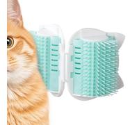 Brosse Pour Chat Grattoir d'Auto-Toilettage Mural d'Angle