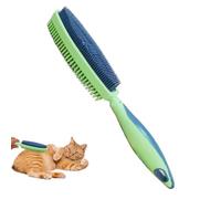 Brosse pour chat, outil double face, brosse à cheveux pour animaux de | compagnie pour le bain et le massage, élimine les poils lâches des animaux de compagnie comme les lapins, chatons, chiots