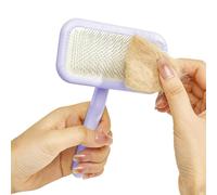 Brosse pour chat Peigne Démêlant Anti-pour Chat | Brosse de toilettage anti- Pour chiots et chatons : élimine les poils morts, adapté au nettoyage, au bain et à une