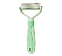 Brosse pour chat pour changer le poil et prévenir la perte de poils, peigne double face, peigne démêlant pour chats, convient pour le nettoyage des chiots à l'intérieur à la maison et en voyage ainsi