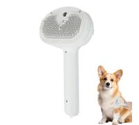 Brosse pour chat vapeur, masseur en poils de silicone, brosse électrique de pulvérisation d'eau | Outil de toilettage professionnel rechargeable multifonctionnel haute efficacité appareil d'épilation