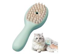 Brosse pour chats avec vapeur | Peigne d'arrosage pour animaux de compagnie, accessoires pour animaux de compagnie, outil de toilette, vaporisateur pour massages, spa, peigne pour chiens et petits