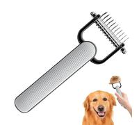 Brosse pour chats, brosse enlève sous-poils, peigne double face pour chats, outil pour chiens de race animaux