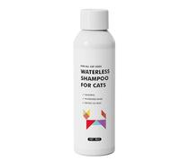 Brosse pour chats et chiens - Peigne à nœud ouvert pour poils d'animaux de compagnie - Sans eau - Shampoing massant - Moquette - Mobilier