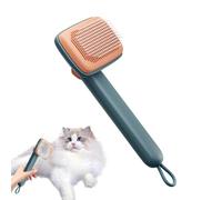 Brosse pour chats pour perdre les cheveux courts, brosse à cheveux de chat - Brosse de chien pour la perte,Conception de lonyard, fournitures d'outils de massage réglables pour le chiot de lapin