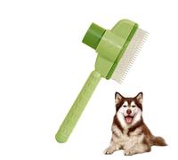 Brosse pour chats qui perdent leurs poils, manche ergonomique Pulsar Nettoyage râteau carde, brosse pour toilettes, animaux de compagnie | Pour massage, soin des cheveux, bain, nettoyage chien