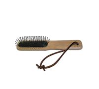 Brosse pour cheval à crins en metal Borstiq Noir TU