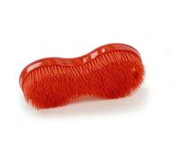 Brosse pour cheval à natter Hippotonic Rouge TU
