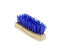 Brosse pour cheval à tête de balai à fibres dures Horze Bleu TU