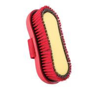 Brosse pour cheval - Brosse éponge de 6,5 x 0,79 pouces pour brosses et hippopotames | Au milieu, poignée confortable, outil de nettoyage en profondeur pour le bain, les pellicules, le démêlage, le