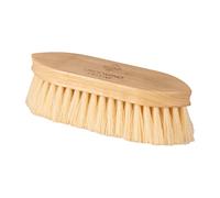 Brosse pour cheval en bois Grooming Deluxe Classic short Beige TU