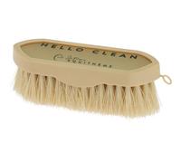 Brosse pour cheval Equithème Je T'aime Beige 180x60 mm