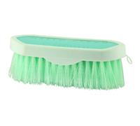 Brosse pour cheval je t'aime Equithème Vert TU