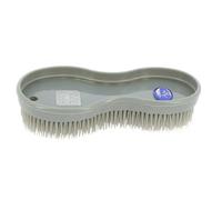Brosse pour cheval multifonction antimicrobien Hippotonic Gris TU