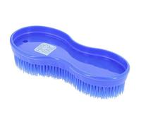 Brosse pour cheval multifonction Hippotonic Bleu TU